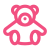 Teddy bear icon